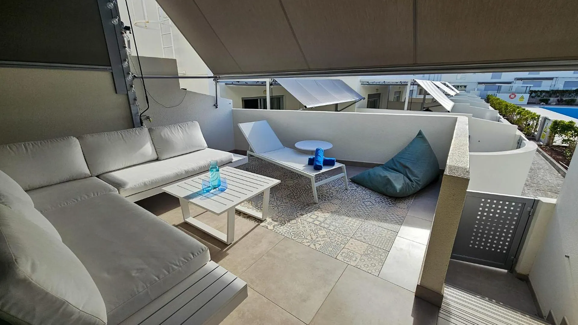 White Medano Apartment. New With Fast Wifi El Médano 0*,